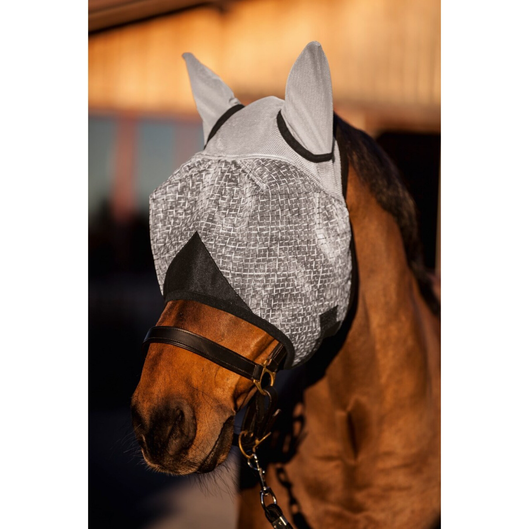Paardenvliegenmasker met oorbescherming Covalliero