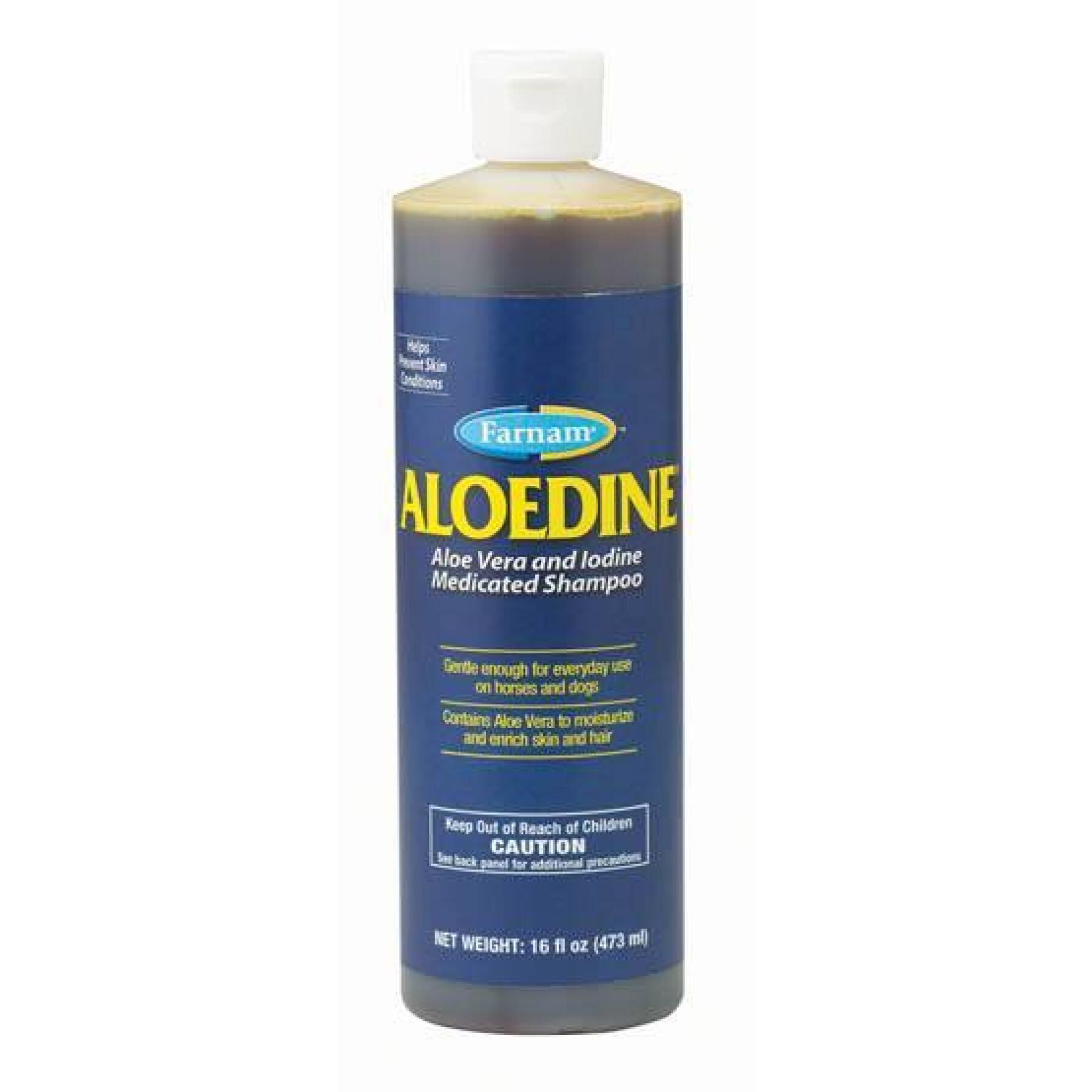 Desinfecterende paardenshampoo Farnam Aloedine 473 ml