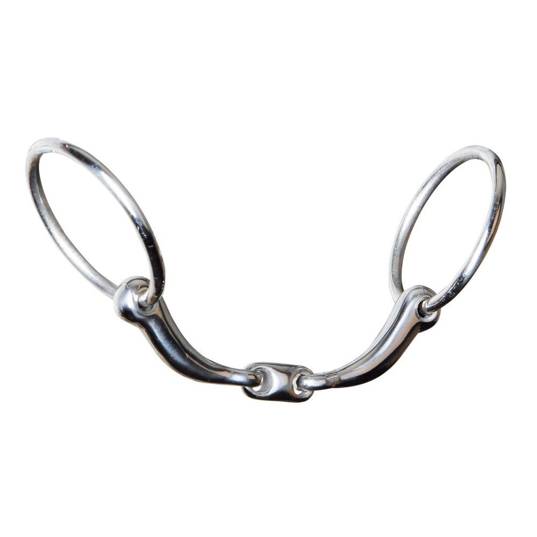 2-rings bit voor paarden met dubbele anatomische breuk Harry's Horse
