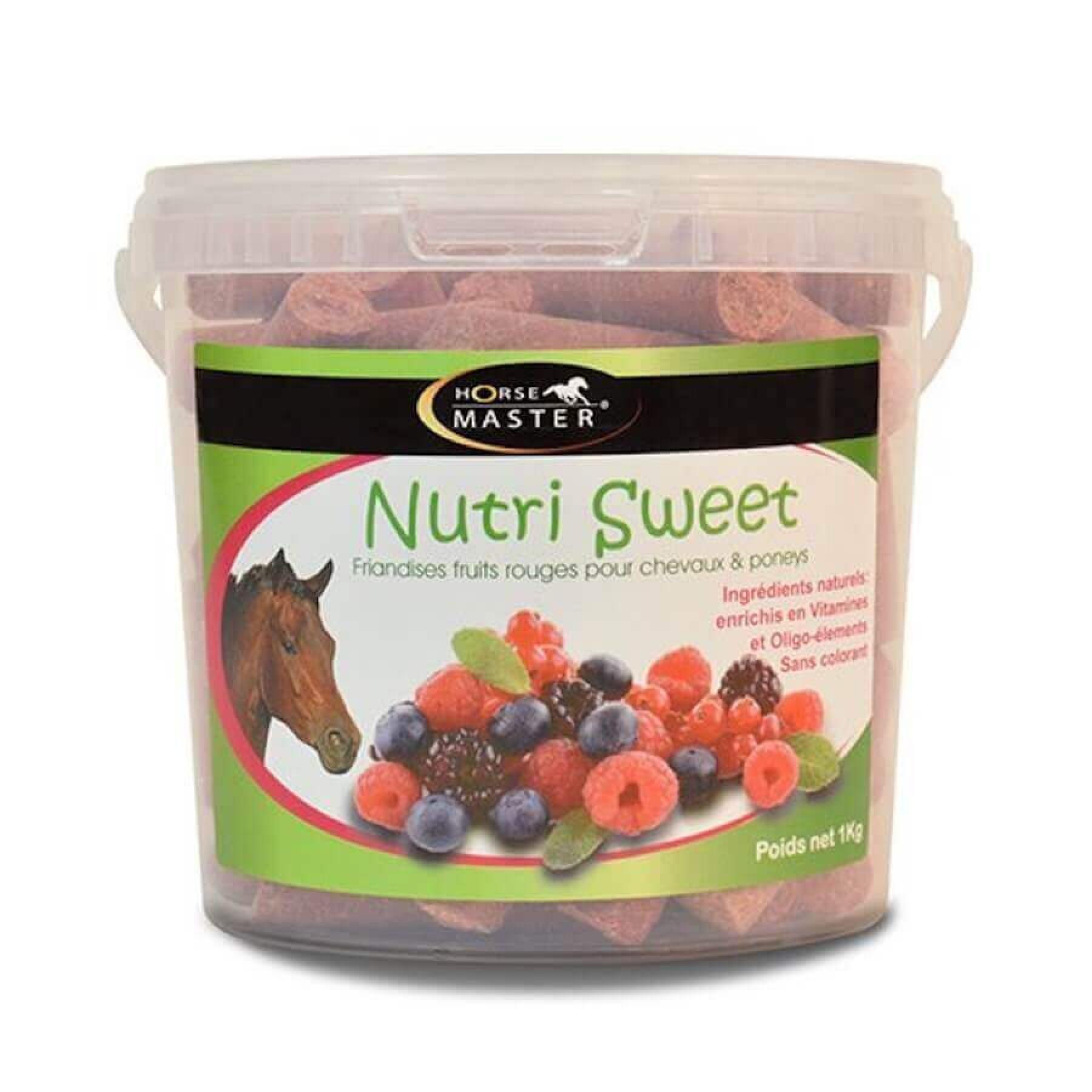 Horse treats Horse Master Nutri Sweet - Fruits Rouges 2,5 kg