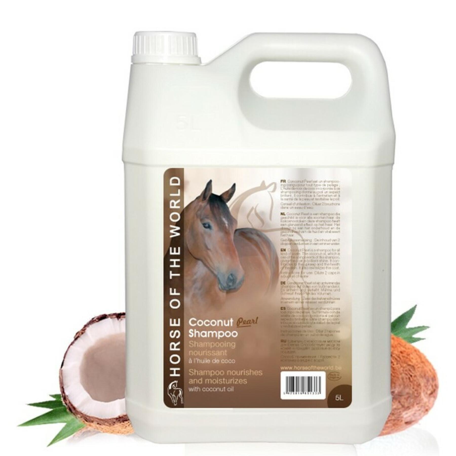 Kokosshampoo voor paarden Horse Of The World 5 l