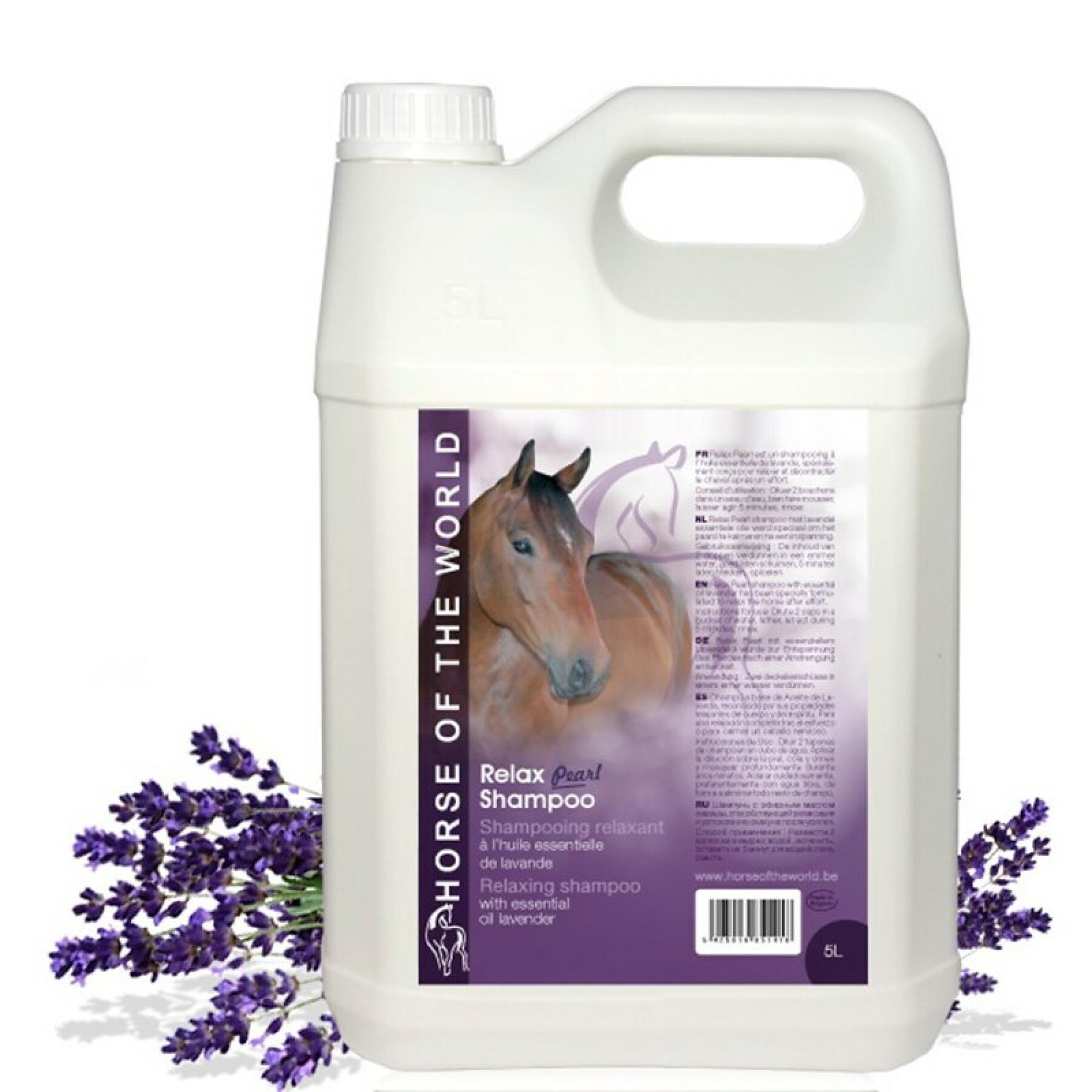 Ontspannende paardenshampoo Horse Of The World 5 l
