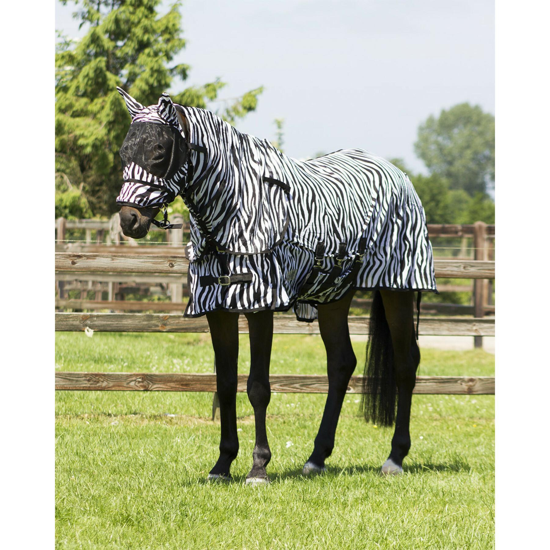 Paardenhemd QHP zebra