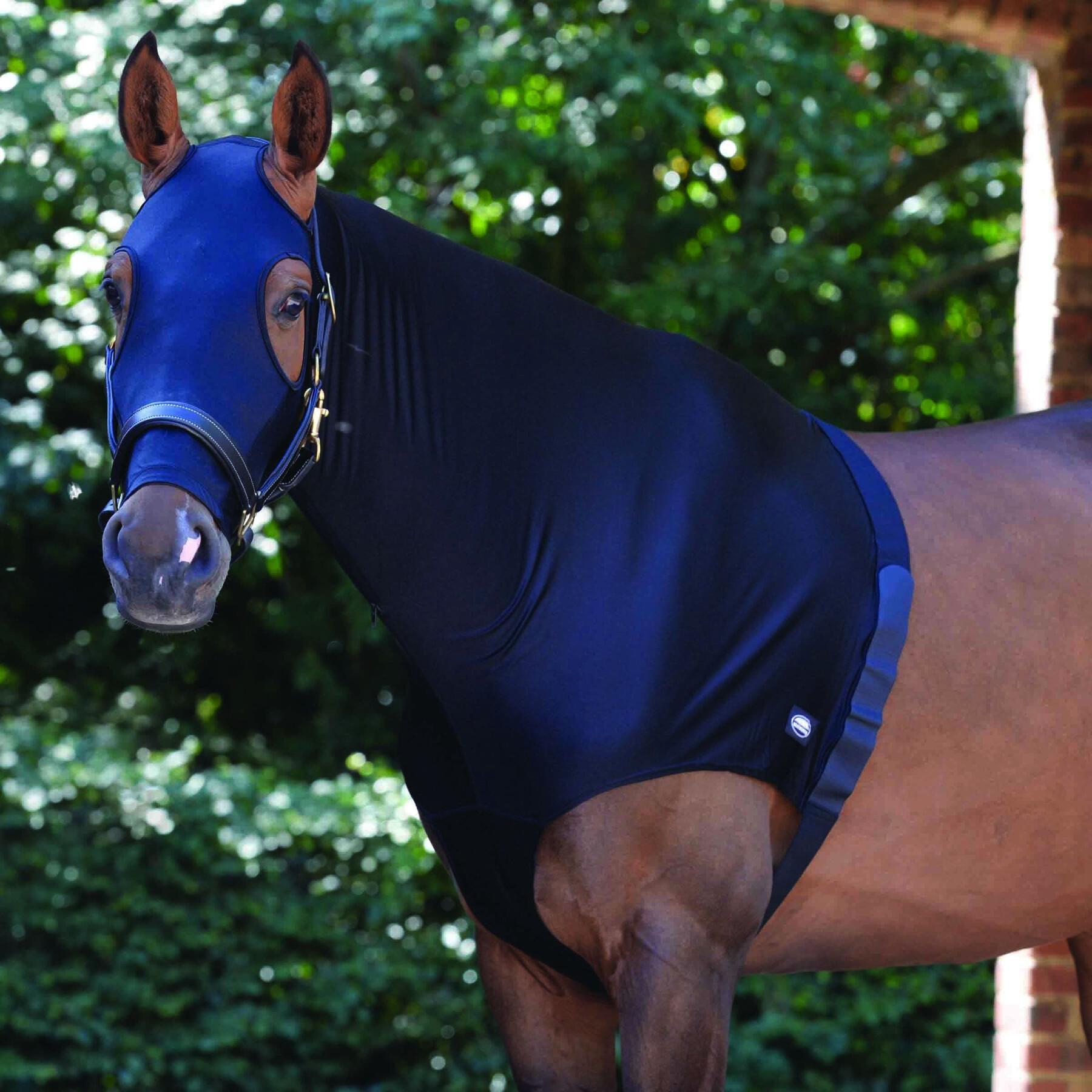 Schouderbeschermer voor paarden met elastische halsbedekking Weatherbeeta