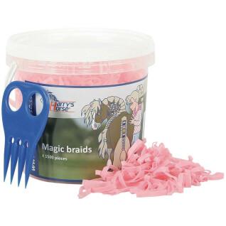 Elastisch paardenverband Harry's Horse Magic braids, pot