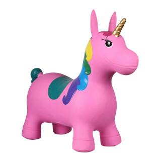 Paard speelgoed QHP Jumpy Unicorn