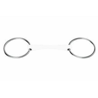 2-rings bit voor paarden met grote ringen en rechte loop Winderen Flexi