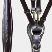 Jachthalsband voor paard met stiksels Canter
