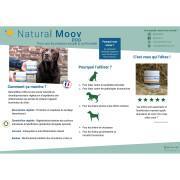 Ontstekingsremmend voedingssupplement voor honden Natural Innov Natural'Moov - 200 g